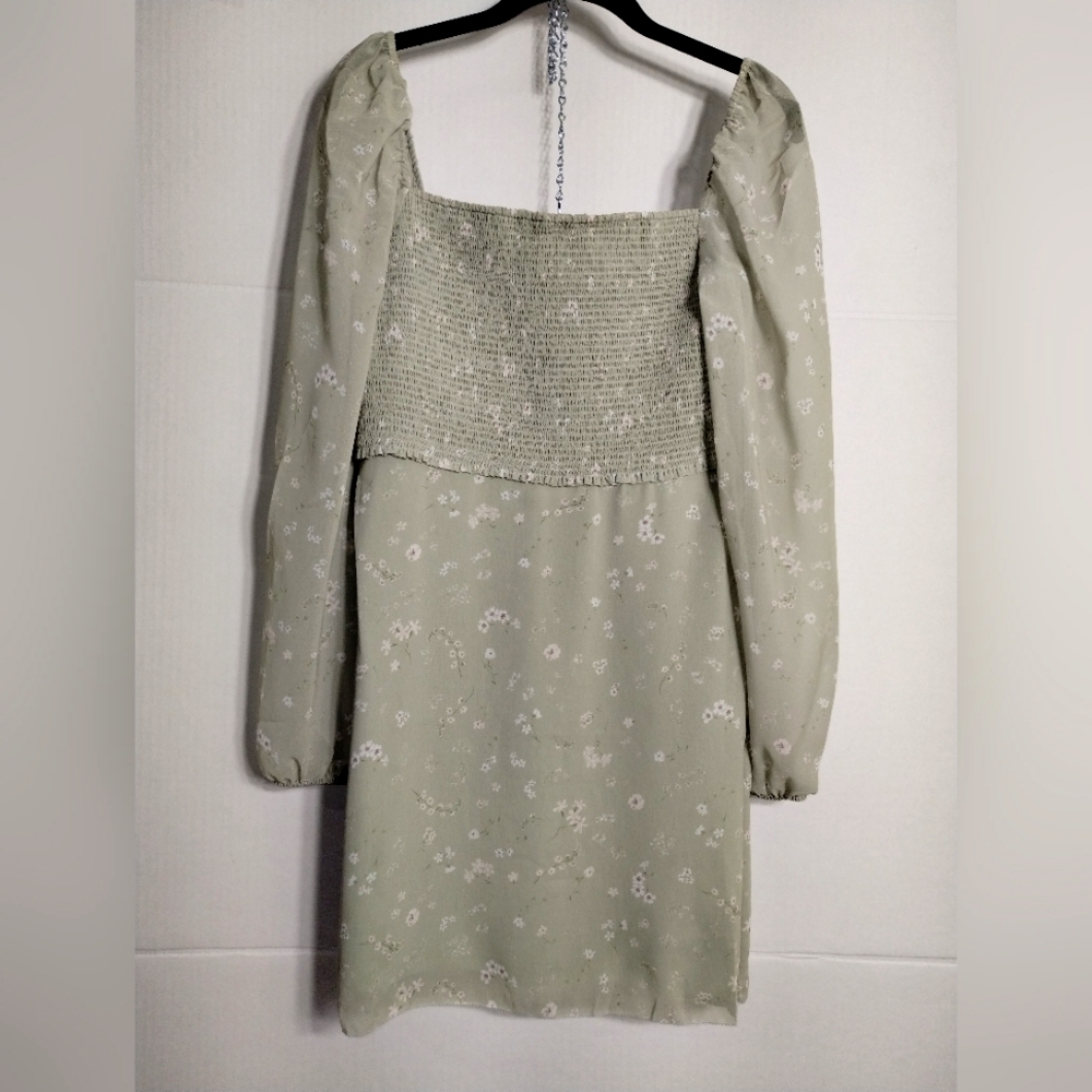 COPY - smocked mini dress By Aritzia